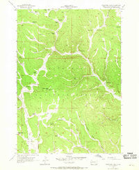 Crows Nest Peak South Dakota Historical topographic map, 1:24000 scale, 7.5 X 7.5 Minute, Year 1956