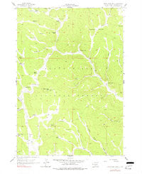 Crows Nest Peak South Dakota Historical topographic map, 1:24000 scale, 7.5 X 7.5 Minute, Year 1956