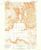 Cuny Table East South Dakota Historical topographic map, 1:24000 scale, 7.5 X 7.5 Minute, Year 1950