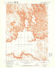Cuny Table East South Dakota Historical topographic map, 1:24000 scale, 7.5 X 7.5 Minute, Year 1950