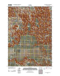 Cuny Table East South Dakota Historical topographic map, 1:24000 scale, 7.5 X 7.5 Minute, Year 2012