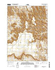 Cuny Table East South Dakota Current topographic map, 1:24000 scale, 7.5 X 7.5 Minute, Year 2015