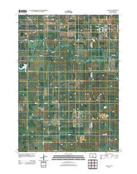 Dallas South Dakota Historical topographic map, 1:24000 scale, 7.5 X 7.5 Minute, Year 2012