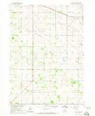 Dallas NW South Dakota Historical topographic map, 1:24000 scale, 7.5 X 7.5 Minute, Year 1964