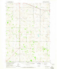 Dallas NW South Dakota Historical topographic map, 1:24000 scale, 7.5 X 7.5 Minute, Year 1964