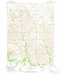 Dallas SW South Dakota Historical topographic map, 1:24000 scale, 7.5 X 7.5 Minute, Year 1964