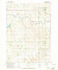 Dallas South Dakota Historical topographic map, 1:24000 scale, 7.5 X 7.5 Minute, Year 1964