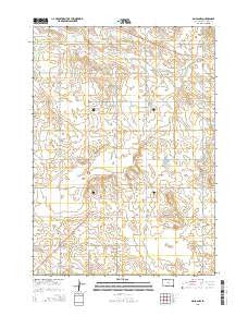 Dallas NW South Dakota Current topographic map, 1:24000 scale, 7.5 X 7.5 Minute, Year 2015