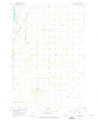 Daly Corners South Dakota Historical topographic map, 1:24000 scale, 7.5 X 7.5 Minute, Year 1954