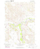 Dalzell NE South Dakota Historical topographic map, 1:24000 scale, 7.5 X 7.5 Minute, Year 1954