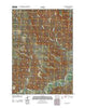 Dalzell NW South Dakota Historical topographic map, 1:24000 scale, 7.5 X 7.5 Minute, Year 2012