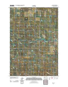 Date South Dakota Historical topographic map, 1:24000 scale, 7.5 X 7.5 Minute, Year 2012