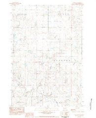 Date NE South Dakota Historical topographic map, 1:24000 scale, 7.5 X 7.5 Minute, Year 1983