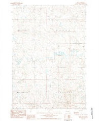 Date South Dakota Historical topographic map, 1:24000 scale, 7.5 X 7.5 Minute, Year 1983