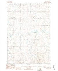 Date South Dakota Historical topographic map, 1:24000 scale, 7.5 X 7.5 Minute, Year 1983