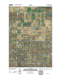 Date NE South Dakota Historical topographic map, 1:24000 scale, 7.5 X 7.5 Minute, Year 2012