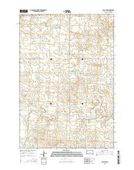 Daviston South Dakota Current topographic map, 1:24000 scale, 7.5 X 7.5 Minute, Year 2015