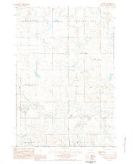 Daviston South Dakota Historical topographic map, 1:24000 scale, 7.5 X 7.5 Minute, Year 1983