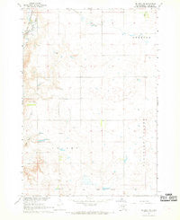 De Grey NW South Dakota Historical topographic map, 1:24000 scale, 7.5 X 7.5 Minute, Year 1967