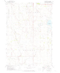 De Smet SE South Dakota Historical topographic map, 1:24000 scale, 7.5 X 7.5 Minute, Year 1971