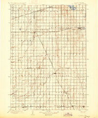 De Smet South Dakota Historical topographic map, 1:125000 scale, 30 X 30 Minute, Year 1899