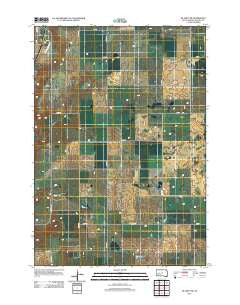 De Grey NW South Dakota Historical topographic map, 1:24000 scale, 7.5 X 7.5 Minute, Year 2012