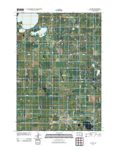 De Smet South Dakota Historical topographic map, 1:24000 scale, 7.5 X 7.5 Minute, Year 2012