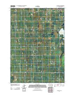 De Smet SE South Dakota Historical topographic map, 1:24000 scale, 7.5 X 7.5 Minute, Year 2012