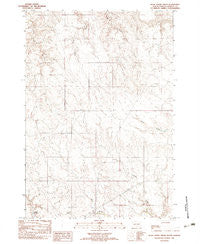 Dead Horse Draw South Dakota Historical topographic map, 1:24000 scale, 7.5 X 7.5 Minute, Year 1982