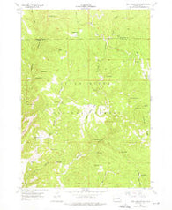 Dead Horse Flats South Dakota Historical topographic map, 1:24000 scale, 7.5 X 7.5 Minute, Year 1955