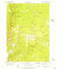 Dead Horse Flats South Dakota Historical topographic map, 1:24000 scale, 7.5 X 7.5 Minute, Year 1955