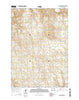 Dead Horse Draw South Dakota Current topographic map, 1:24000 scale, 7.5 X 7.5 Minute, Year 2015