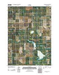 Deadmans Lake South Dakota Historical topographic map, 1:24000 scale, 7.5 X 7.5 Minute, Year 2012