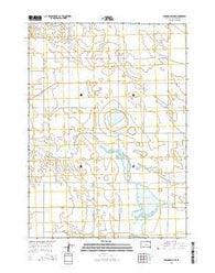 Deadmans Lake South Dakota Current topographic map, 1:24000 scale, 7.5 X 7.5 Minute, Year 2015