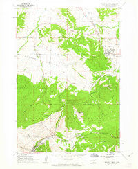 Deadwood North South Dakota Historical topographic map, 1:24000 scale, 7.5 X 7.5 Minute, Year 1961