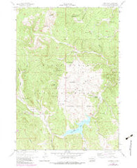 Deerfield South Dakota Historical topographic map, 1:24000 scale, 7.5 X 7.5 Minute, Year 1956