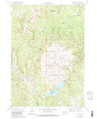 Deerfield South Dakota Historical topographic map, 1:24000 scale, 7.5 X 7.5 Minute, Year 1956