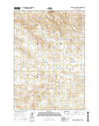 Deers Ears Butte South South Dakota Current topographic map, 1:24000 scale, 7.5 X 7.5 Minute, Year 2015