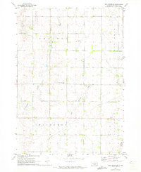 Dell Rapids NE South Dakota Historical topographic map, 1:24000 scale, 7.5 X 7.5 Minute, Year 1972