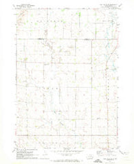 Dell Rapids SE South Dakota Historical topographic map, 1:24000 scale, 7.5 X 7.5 Minute, Year 1972