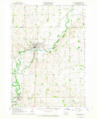 Dell Rapids South Dakota Historical topographic map, 1:24000 scale, 7.5 X 7.5 Minute, Year 1962
