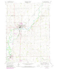 Dell Rapids South Dakota Historical topographic map, 1:24000 scale, 7.5 X 7.5 Minute, Year 1962