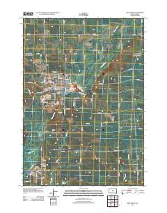 Dell Rapids South Dakota Historical topographic map, 1:24000 scale, 7.5 X 7.5 Minute, Year 2012
