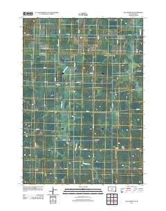 Dell Rapids SE South Dakota Historical topographic map, 1:24000 scale, 7.5 X 7.5 Minute, Year 2012