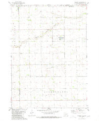 Delmont NE South Dakota Historical topographic map, 1:24000 scale, 7.5 X 7.5 Minute, Year 1979