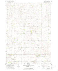 Delmont South Dakota Historical topographic map, 1:24000 scale, 7.5 X 7.5 Minute, Year 1979