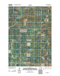 Dempster South Dakota Historical topographic map, 1:24000 scale, 7.5 X 7.5 Minute, Year 2012