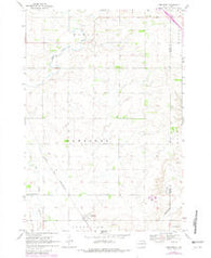 Dempster South Dakota Historical topographic map, 1:24000 scale, 7.5 X 7.5 Minute, Year 1969