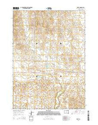 Denby South Dakota Current topographic map, 1:24000 scale, 7.5 X 7.5 Minute, Year 2015