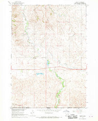 Denby South Dakota Historical topographic map, 1:24000 scale, 7.5 X 7.5 Minute, Year 1967